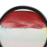 Moving Sands Art Picture Dynamic Sand Picture Sand-scape Red