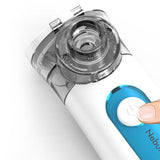 Maxbell Portable Handheld Nebulizer Inhaler Atomizer Vaporizer for Kid Adult Blue