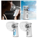 Maxbell Portable Handheld Nebulizer Inhaler Atomizer Vaporizer for Kid Adult Blue