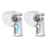 Maxbell Portable Handheld Nebulizer Inhaler Atomizer Vaporizer for Kid Adult Blue