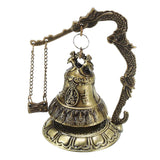 Dragon Fengshui Bell Good Luck Bless for Home Desk Decor Peacock