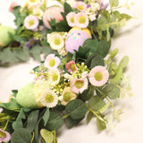 Easter Door Wreath 18inch Spring Window Wall Garland Home Photograph Props
