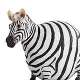 Cute Zebra Figurine Kids Toy Art Collectible Office Decoration Right Zebra