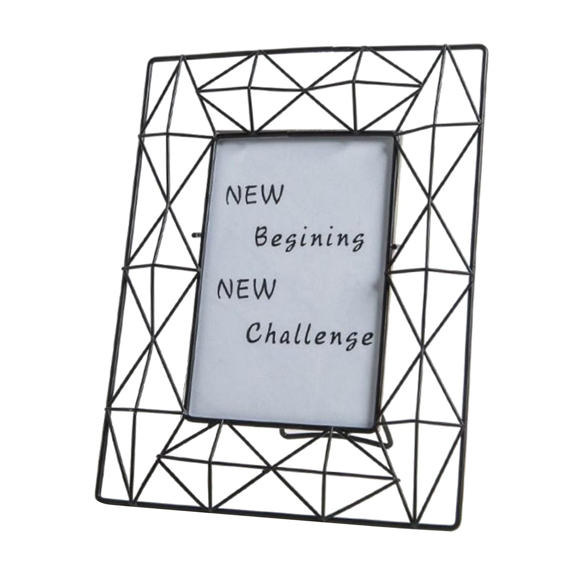 4x6 inch / 4x4 inch Picture Frames Display Pictures for Desk 6 inch black
