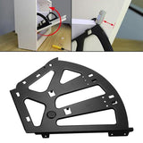 Maxbell  Thickened Shoes Drawer Cabinet Hinges Flip Frame Turing Rack Heavy Duty Black 3 Layer