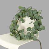 Artificial Eucalyptus Wreath Hanging Leaves Garland Party Door Decor 18inch