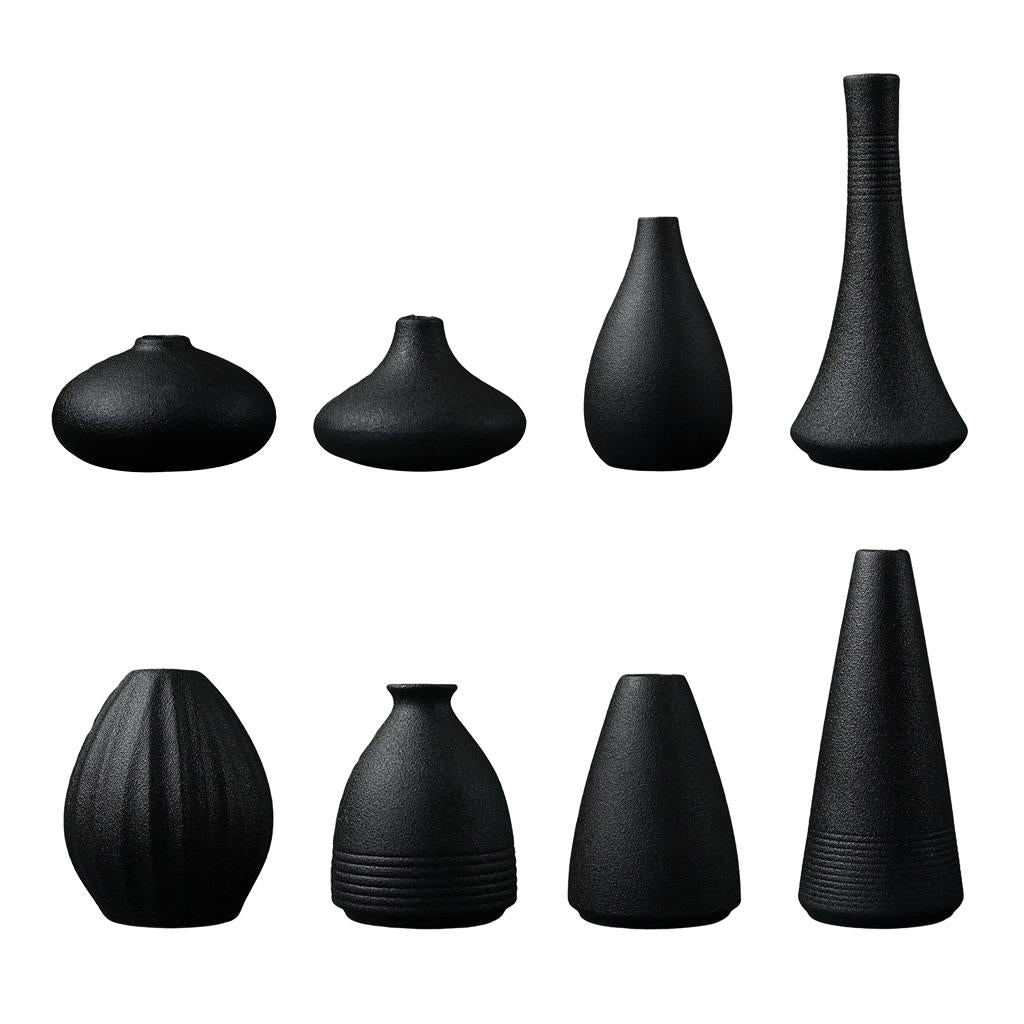 Maxbell  Minimalism Ceramic Flower Vase Sculpture Centerpieces Office Living Room A