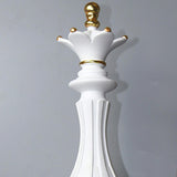 Chess Statues Livingroom Chessman Figurine Desktop Ornament Queen