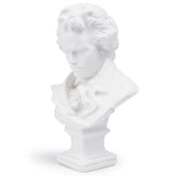 6 Inch Height Classic Beethoven Resin Bust Statue Figurine Replica