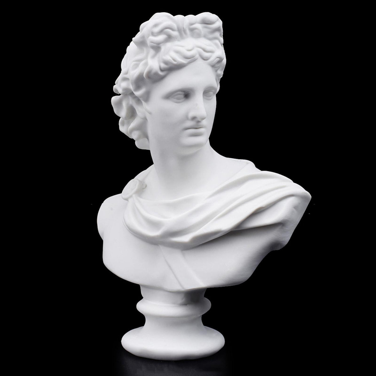 Greek Apollo Statue Replica Mini Portraits Figurine Sculpture Art Handicraft