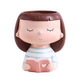 Maxbell Mini Modern Flower Pots Creative Flowerpot for Bonsai Pots Decoration Cactus A