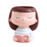 Maxbell Mini Modern Flower Pots Creative Flowerpot for Bonsai Pots Decoration Cactus A