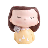 Maxbell Mini Modern Flower Pots Creative Flowerpot for Bonsai Pots Decoration Cactus D