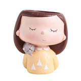 Maxbell Mini Modern Flower Pots Creative Flowerpot for Bonsai Pots Decoration Cactus D