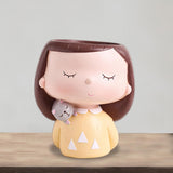 Maxbell Mini Modern Flower Pots Creative Flowerpot for Bonsai Pots Decoration Cactus D