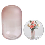 Maxbell  Art Glass Vase Table Plant Container Holder Wedding Home Decor Pink Small B