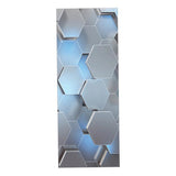 Maxbell 3D Door Stickers Mural Self Adhesive Wallpaper PVC Removable Wall Decals M