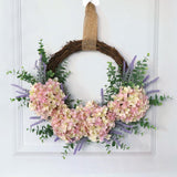 Artificial Eucalyptus Wreath Welcome Garland Wall Festival Window Home Decor