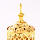 Islamic Charcoal Incense Burner Design Gold Censer Candle Holder Style 3