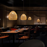 Maxbell Woven Pendant Ceiling Light Fixture E27 Hanging Lamp Fitting Indoor 35cm