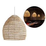 Maxbell Woven Pendant Ceiling Light Fixture E27 Hanging Lamp Fitting Indoor 35cm