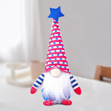 Gnome Plush Doll Faceless Tomte Shelf Sitter Dolls Figurine Blue