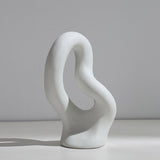 Maxbell  Elegant Ceramic Vase Simplest Decorative Studio Bookcase Decor Centerpiece B