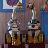 Funny Duck Statue Crafts Animal Model Decoration for Courtyard Ornaments