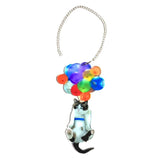 Maxbell Rear View Mirror Pendant Acrylic Handbag Cellphone Keyring Hanging Ornament