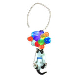 Maxbell Rear View Mirror Pendant Acrylic Handbag Cellphone Keyring Hanging Ornament