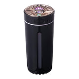Maxbell Portable Mini Cup Humidifiers with LED Night Light for Office Bedroom Black
