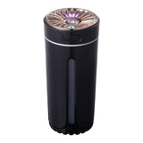 Maxbell Portable Mini Cup Humidifiers with LED Night Light for Office Bedroom Black