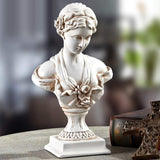 Venus Bust Statue Portraits Gypsum Sculpture Craft Home Decor Antique Color