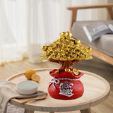 Money Tree Feng Shui Ornaments Table Top Lucky Tree Home Office Decor Style 2