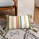 Tufted Cotton Tassel Cushion Cover Pillow Covers Home Decor 30x50cm B