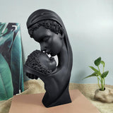 Resin Mother And Kids Statue Mother's Day Gift Figurine Desktop Sculpture