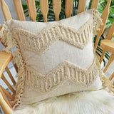 Tufted Pillow Cover Throwpillow Case Bedding Pillowcase Covers 45x45cm