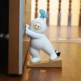 Cute Door Stopper Easily Wedges Door Stop Door Stay for Home Commercial Use