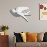 Modern Cute 3D Bird Sparrow Wall Art Decoration Dining Ornaments Crafts L to left