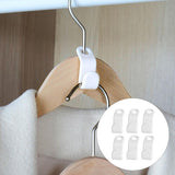 Maxbell 6x Clothes Hanger Connector Hooks Closet Hangers Organizer Space-saving Clip