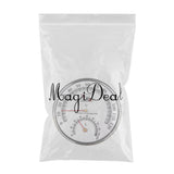 Maxbell Mini Indoor Thermometer Hygrometer Analog 2in1 Temperature Humidity Monitor