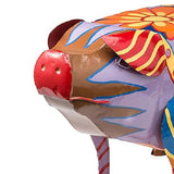 Resin Pig Statue Decoration Garden Patio Piggy Figurine for Home Patio Shelf