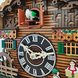 Wooden Retro Cuckoo Clock Wall Clocks Farmhouse Clock Windchime House Boat