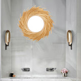 European Style Hanging Wall Sunburst Mirror Home Bedroom Decoration Mirror