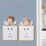 Cute Cartoon Light Switch Sticker Decals Bedroom Wall Decor Ornament Gifts