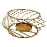 Maxbell Tea Light Candle Holder Metal Cage Candlestick for Desktop Home Decoration B