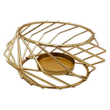 Maxbell Tea Light Candle Holder Metal Cage Candlestick for Desktop Home Decoration B