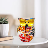 Modern Owl Statue Decoration Home Bookcase Figurine Bedroom Ornament Craft S