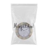 Maxbell 13'' Wall Clock Quartz Indoor Outdoor Bedroom Living Room Cafe Bright Color