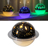 Maxbell 250ml LED Light Humidifier Essential Oil Diffuser Aromatherapy Starry sky